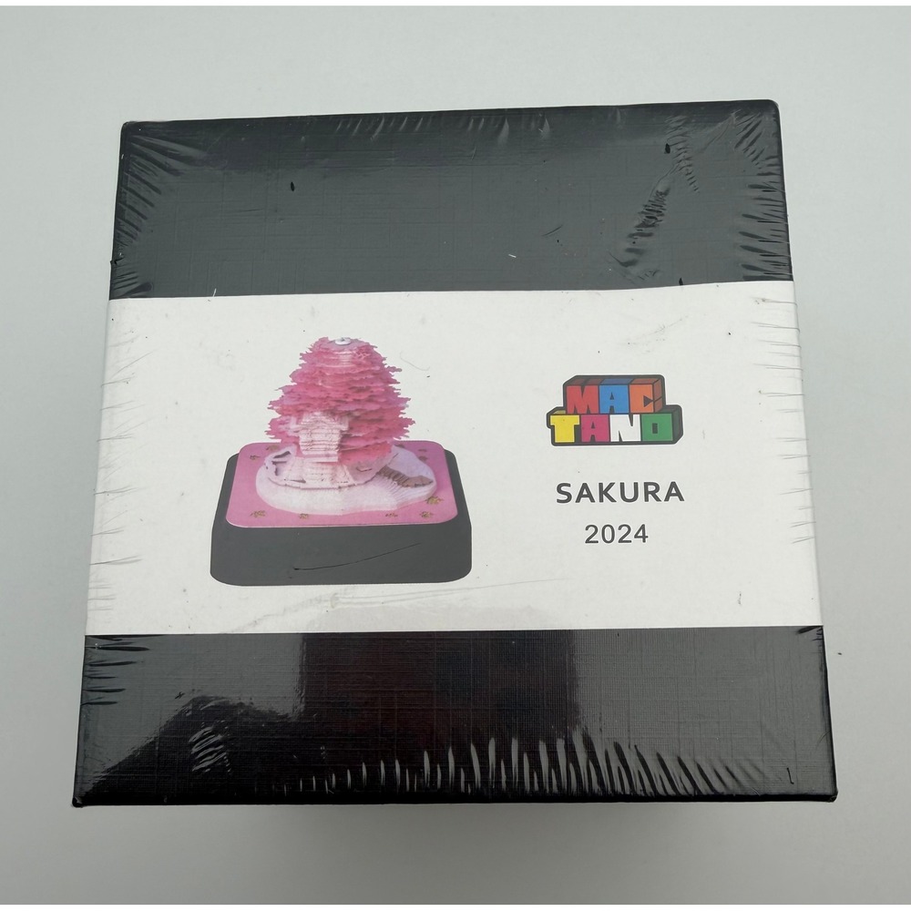MACTANO Sakura 2024 3D Memo Pad Art Notepaper Cherry‎ Blossom Tree Pink T0605